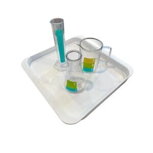 Lovevery Liquid Lab Beakers & Tray STEM Toy Set – Montessori Science Play